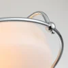 Elstead Lighting Griffin Deckenleuchte Chrom Glas opal