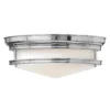 Elstead Lighting Hadley 3-Light Deckenleuchte Chrom 3-flammig E27