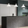 Elstead Lighting Halston Pendelleuchte 1-flammig Mattschwarz