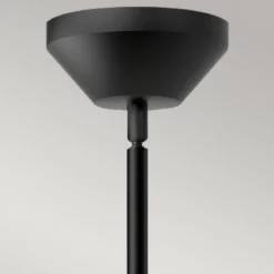 Elstead Lighting Halston Pendelleuchte 1-flammig Mattschwarz