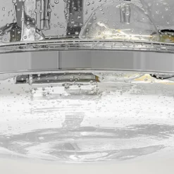 Elstead Lighting Harper Deckenleuchte 3-Light Chrom poliert Klarglas E27