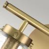 Elstead Lighting Hollis Wandleuchte 2-Light Messing Klarglas E14 IP44