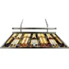 Elstead Lighting Inglenook Pendelleuchte 3-Light Tiffany-Stil Bronze E27