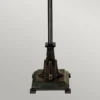 Elstead Lighting Inglenook Stehleuchte 2-Light Tiffany-Stil Bronze E27