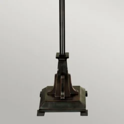 Elstead Lighting Inglenook Stehleuchte 2-Light Tiffany-Stil Bronze E27