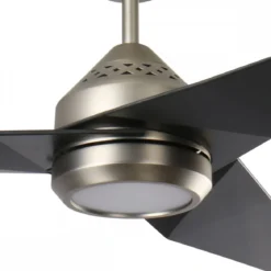 Elstead Lighting Jade Deckenventilator LED Zinn Schwarz