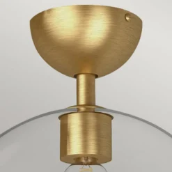 Elstead Lighting Jude Deckenleuchte 1-flammig Gebürstetes Gold
