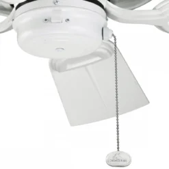Elstead Lighting Kevlar 107 Deckenventilator Weiß matt