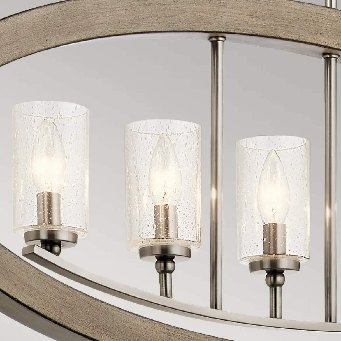 Elstead Lighting Kichler Grand Bank Kronleuchter antik grau 5-flammig