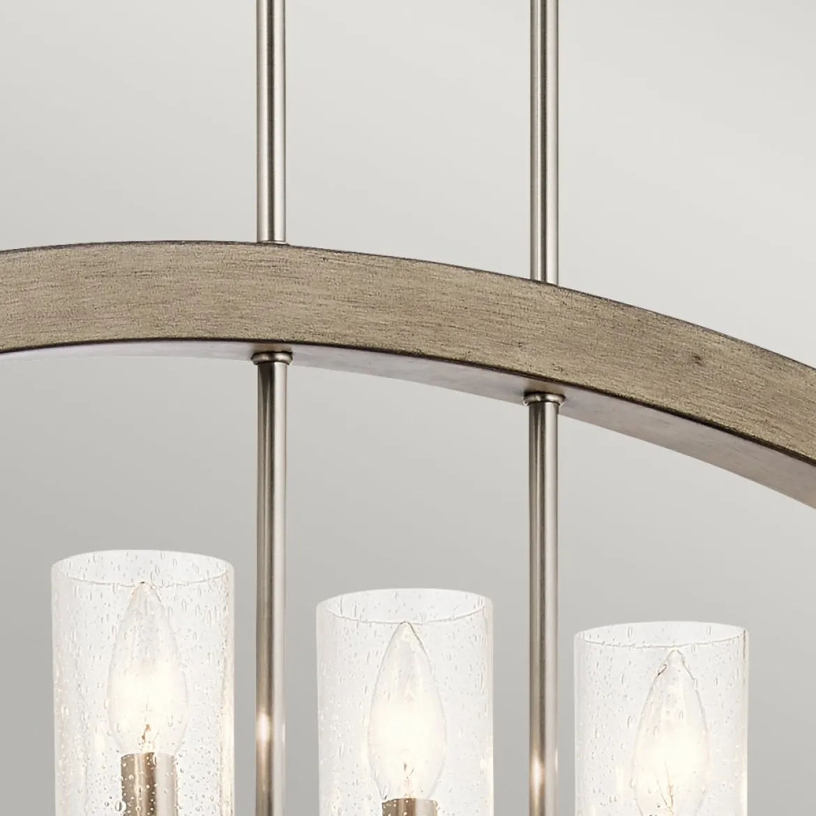 Elstead Lighting Kichler Grand Bank Kronleuchter antik grau 5-flammig