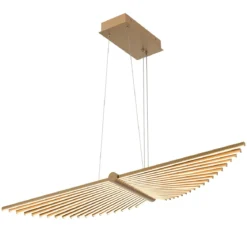 Elstead Lighting Kronleuchter SERAPH mattgold 3000K