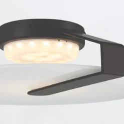 Elstead Lighting LED Decken- und Wandleuchte Nuvola 31cm Mattschwarz 3000K