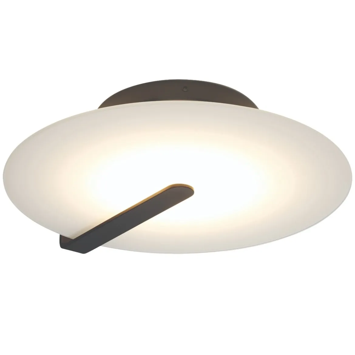 Elstead Lighting LED Decken- und Wandleuchte Nuvola Mattschwarz 3000K
