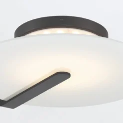 Elstead Lighting LED Decken- und Wandleuchte Nuvola Mattschwarz 3000K