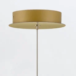 Elstead Lighting LED Pendelleuchte Atomo 1-flammig Gold gebürstet 3000K