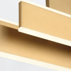 Elstead Lighting LED Pendelleuchte Cameno linear Gold 3000K