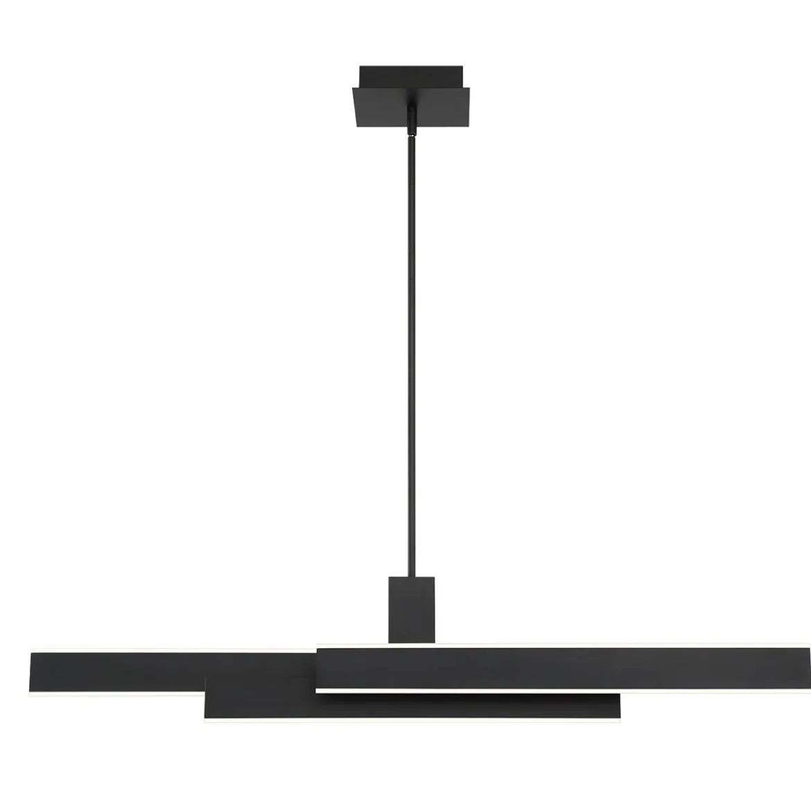 Elstead Lighting LED Pendelleuchte Cameno linear Mattschwarz 3000K