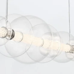 Elstead Lighting LED Pendelleuchte Atomo 7-flammig Chrom poliert 3000K