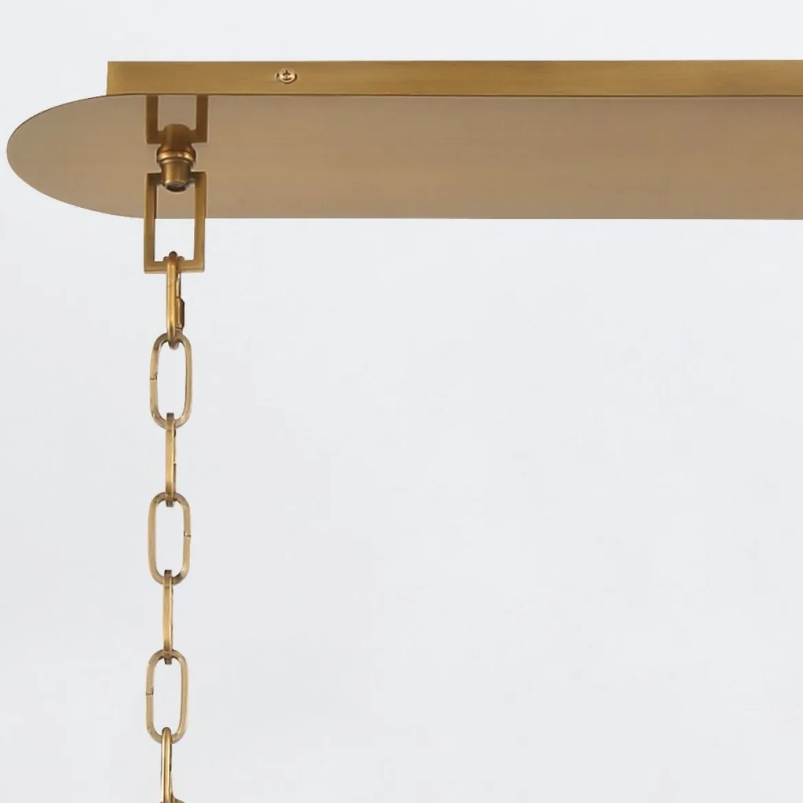 Elstead Lighting LED Pendelleuchte 10-flammig Nottingham Antikmessing
