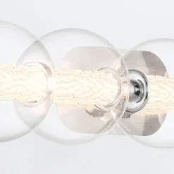 Elstead Lighting LED Wandleuchte Atomo 5-flammig Chrom poliert 3000K