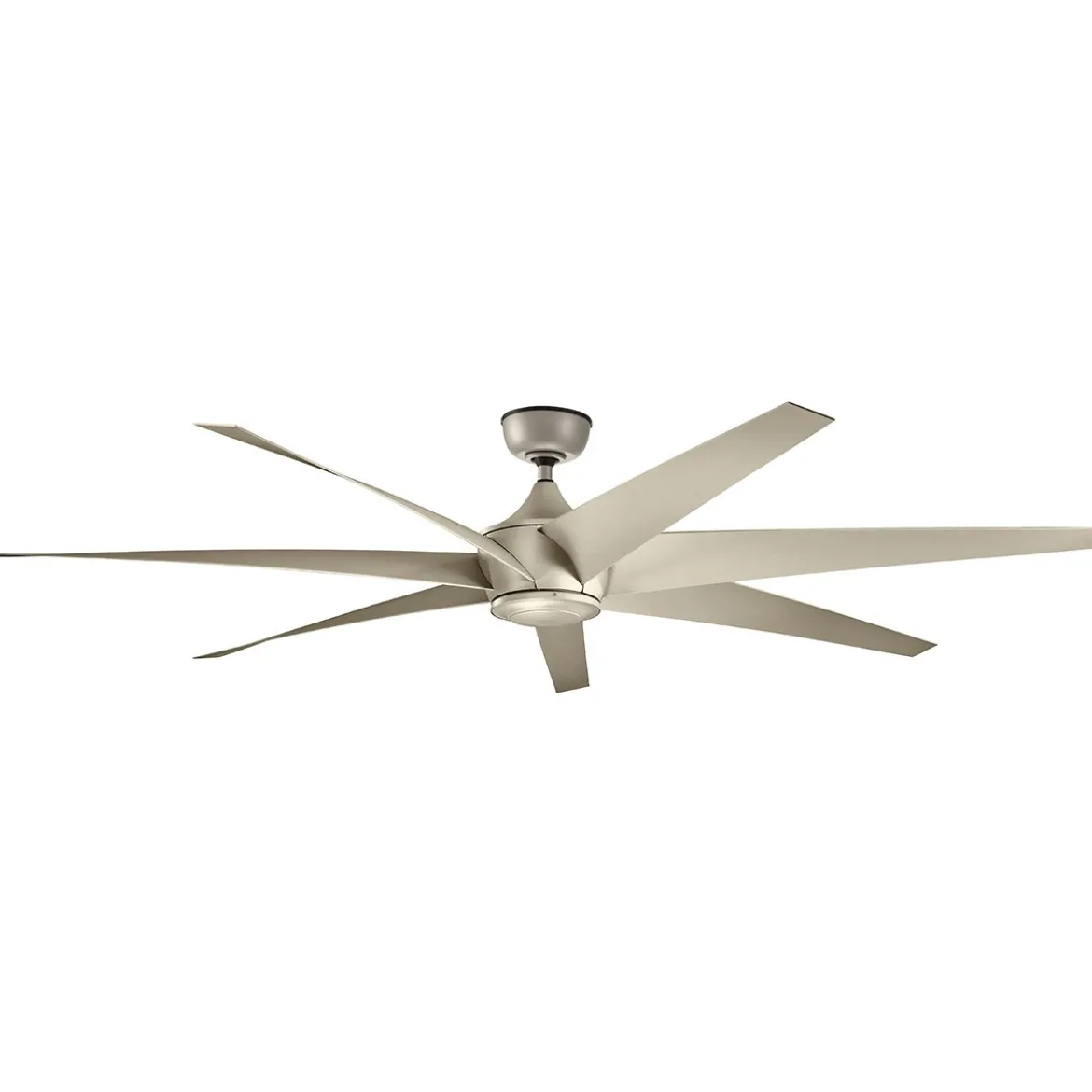 Elstead Lighting Lehr Deckenventilator Silber