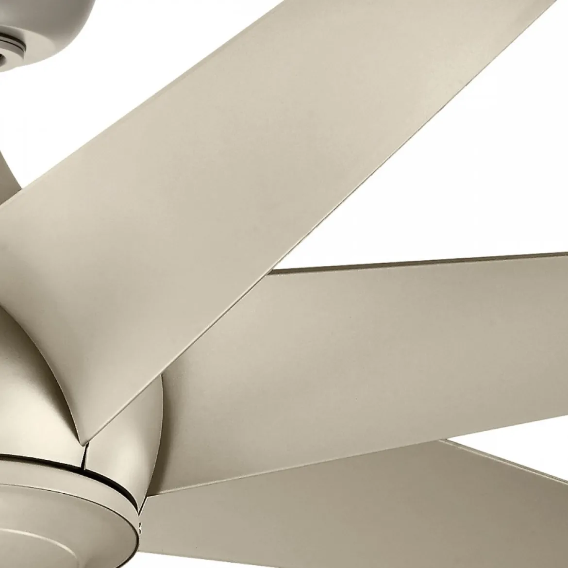 Elstead Lighting Lehr ll Deckenventilator Silber
