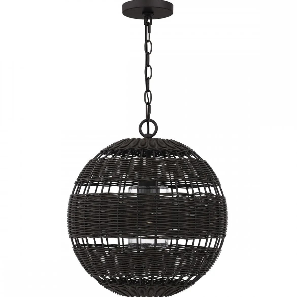 Elstead Lighting Lindendale Pendelleuchte 1-lammig Western Bronze 405mm