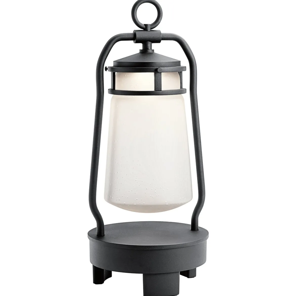 Elstead Lighting Lyndon Portable Bluetooth Speaker Lantern - EU Plug schwarz IP44