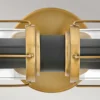 Elstead Lighting Masthead Wandleuchte 2-Light Messing Schwarz IP44 E27