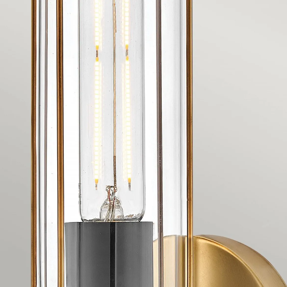 Elstead Lighting Masthead Wandleuchte 1-Light Messing Schwarz IP44 E27
