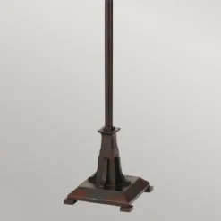 Elstead Lighting Maybeck Stehleuchte 2-Light Tiffany-Stil Bronze E27