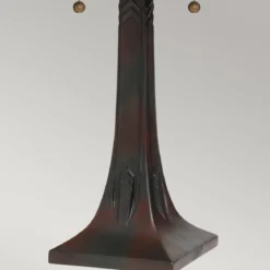 Elstead Lighting Maybeck Tischleuchte 2-Light Tiffany-Stil Bronze E27