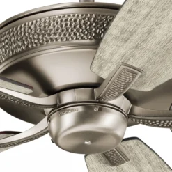 Elstead Lighting Monarch2 Deckenventilator Zinn Holz