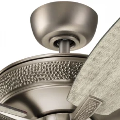 Elstead Lighting Monarch2 Deckenventilator Zinn Holz