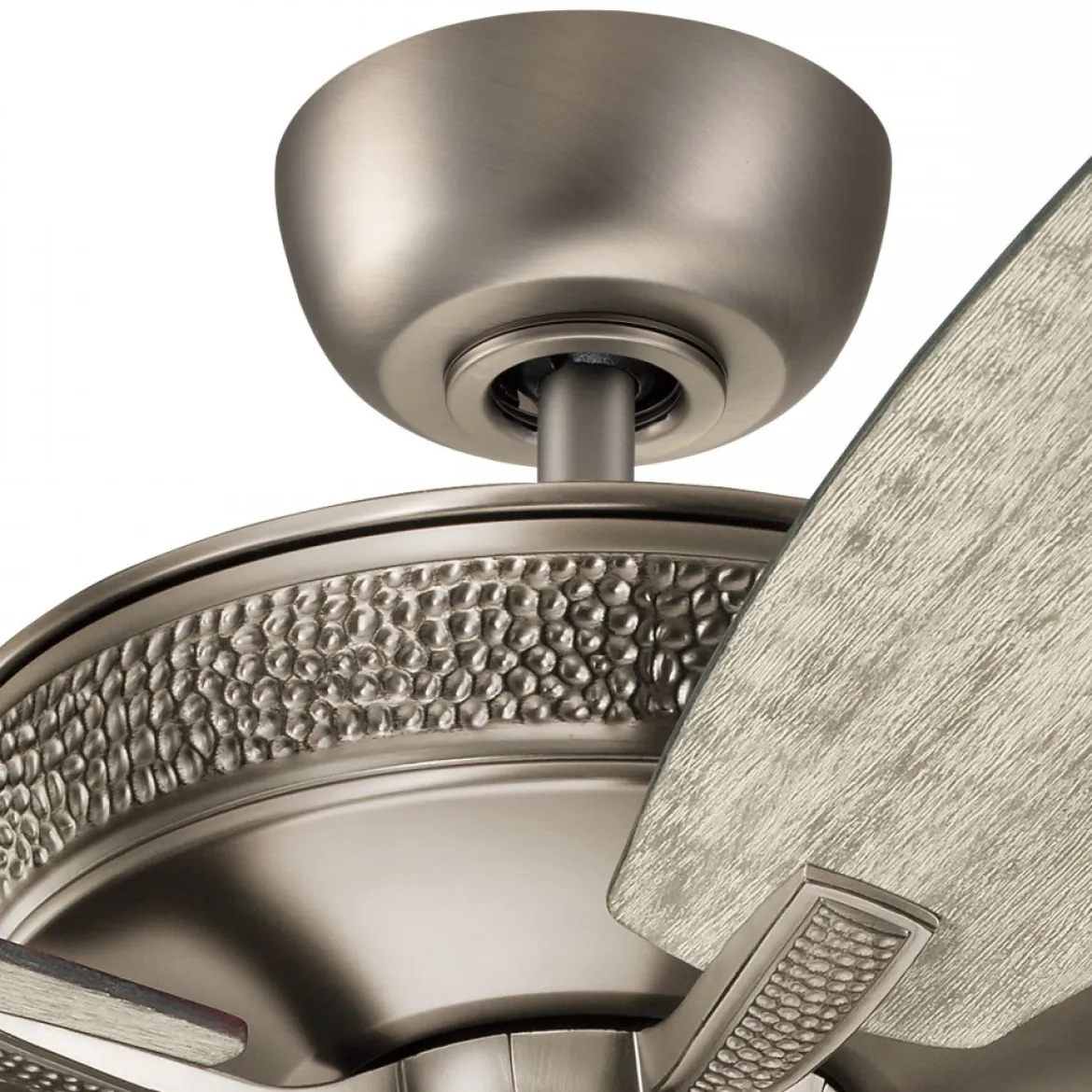 Elstead Lighting Monarch2 Deckenventilator Zinn Holz