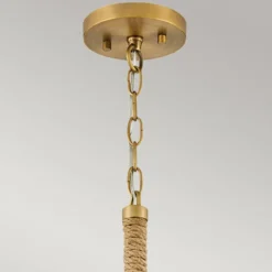 Elstead Lighting Nash Pendelleuchte 1-flammig Messing 25cm