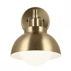 Elstead Lighting Niva Wandleuchte 1-flammig umwandelbar Champagner Bronze