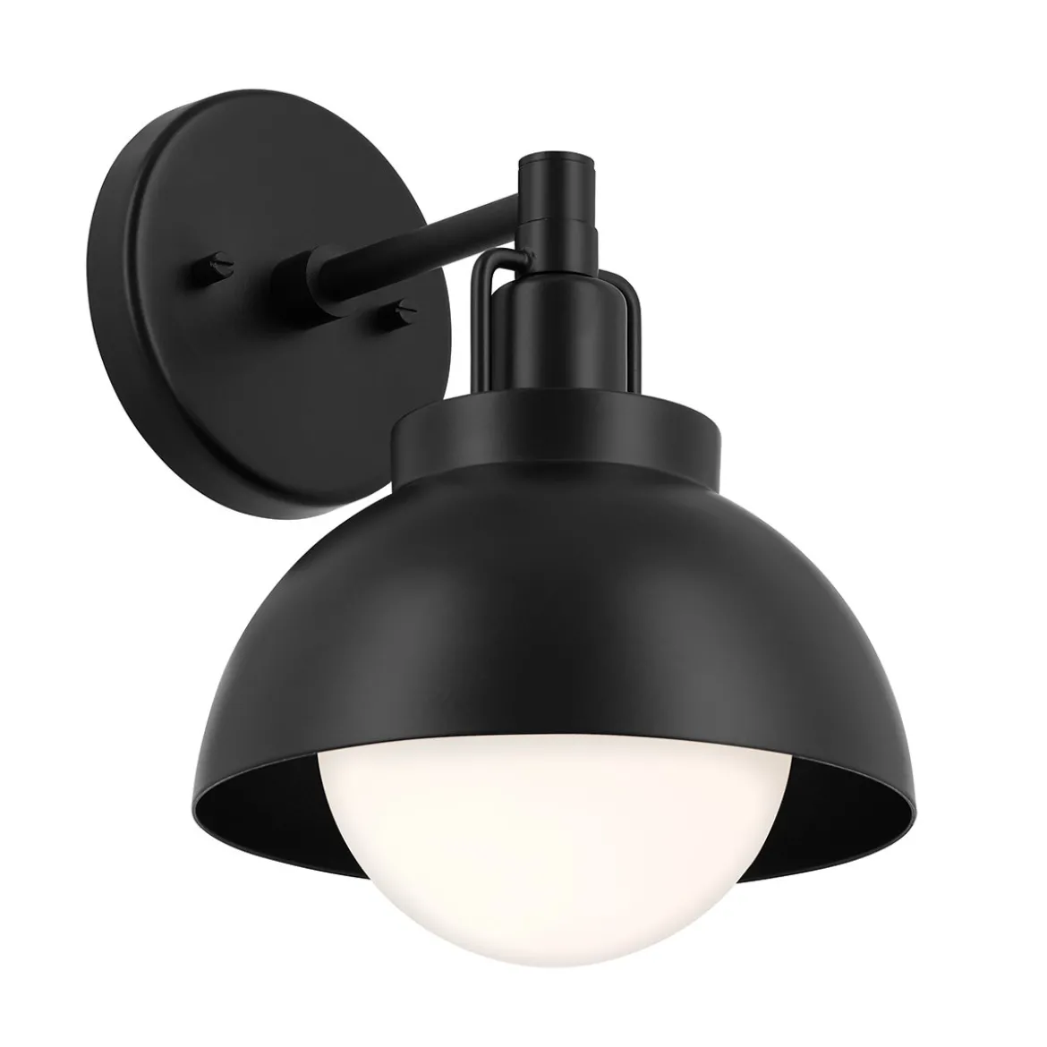 Elstead Lighting Niva Wandleuchte 1-flammig umwandelbar Schwarz