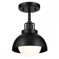 Elstead Lighting Niva Wandleuchte 1-flammig umwandelbar Schwarz