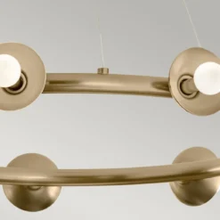 Elstead Lighting Palta Kronleuchter 9-flammig Champagnerbronze E14