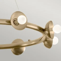 Elstead Lighting Palta Kronleuchter 9-flammig Champagnerbronze E14