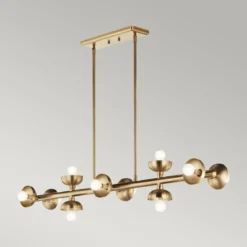 Elstead Lighting Palta Pendelleuchte 10-flammig Champagnerbronze E14