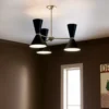 Elstead Lighting Phix Kronleuchter 3-armig Champagnerbronze Schwarz