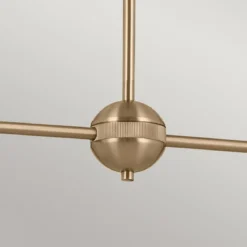 Elstead Lighting Phix Kronleuchter 2-armig Champagnerbronze Schwarz