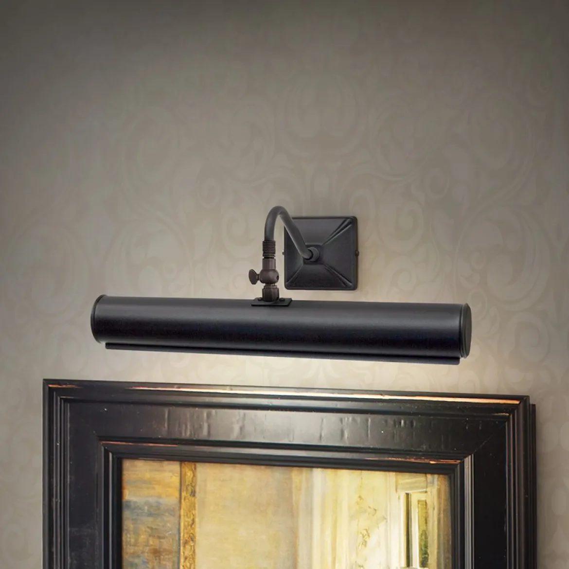 Elstead Lighting Picture Bilderleuchte Large 2-Light Schwarz 36cm