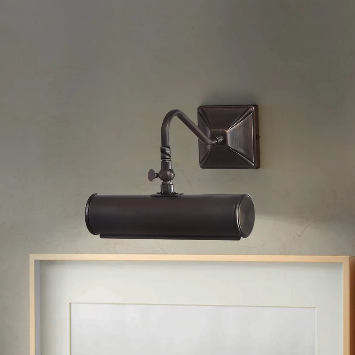 Elstead Lighting Picture Bilderleuchte Small 1-Light dunkle Bronze 19cm