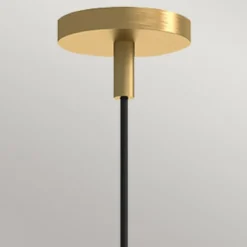 Elstead Lighting Remyck Pendelleuchte 1-flammig Gebürstetes Gold