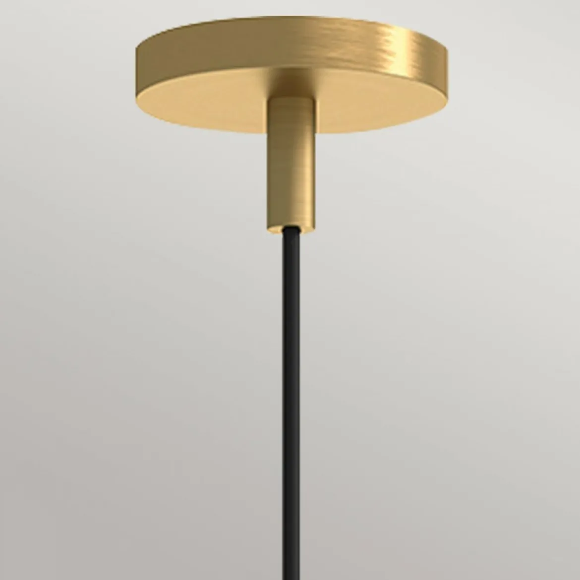 Elstead Lighting Remyck Pendelleuchte 1-flammig Gebürstetes Gold