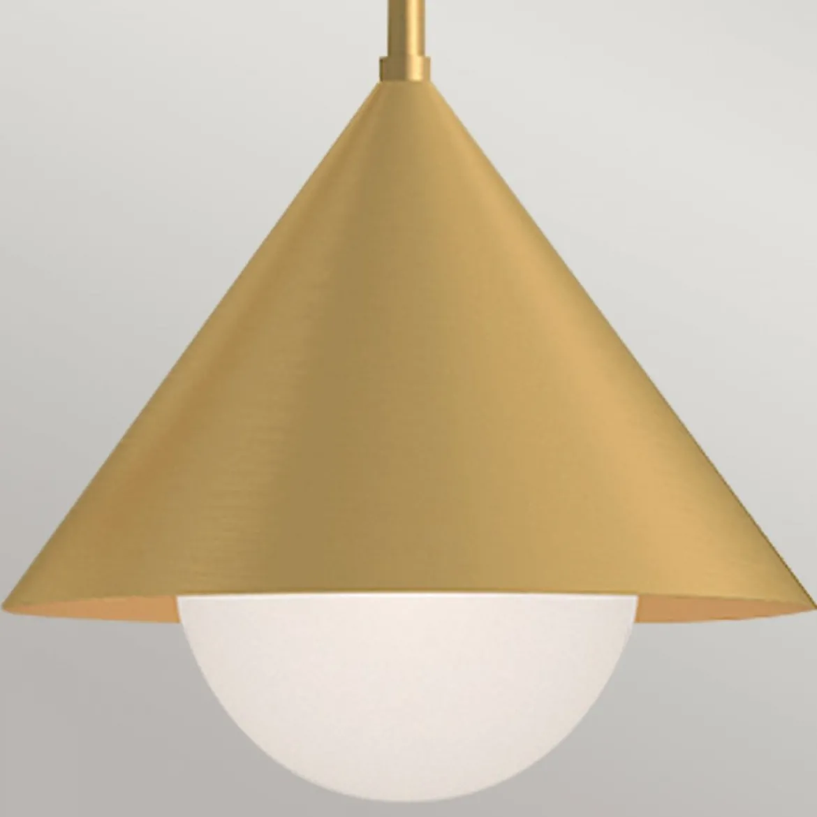 Elstead Lighting Remyck Pendelleuchte 3-flammig Gebürstetes Gold
