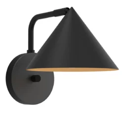 Elstead Lighting Remyck Wandleuchte 1-flammig Schwarz